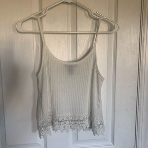 Lace tank top